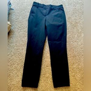 Jcrew black slack capris